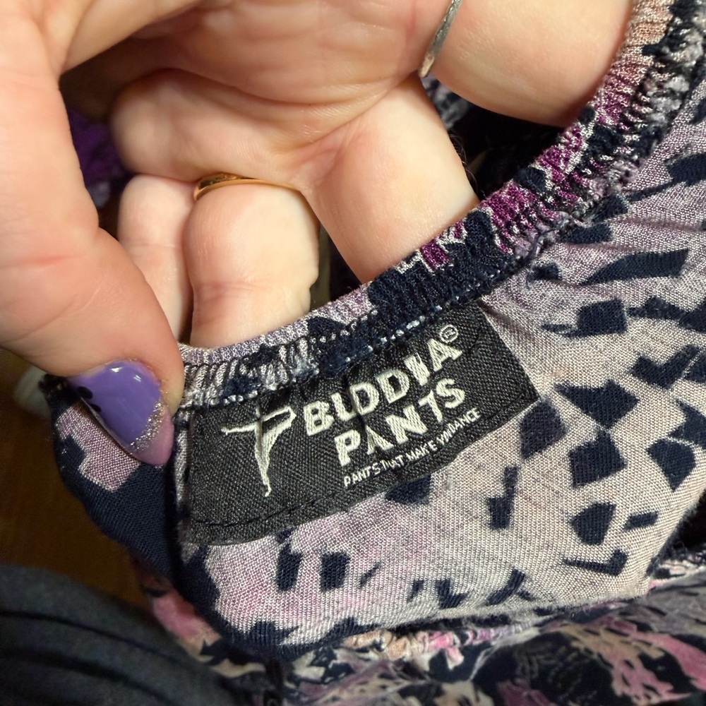 Buddha Pants- Savannah Flair Harem Jumpsuit - Picture 2 of 4